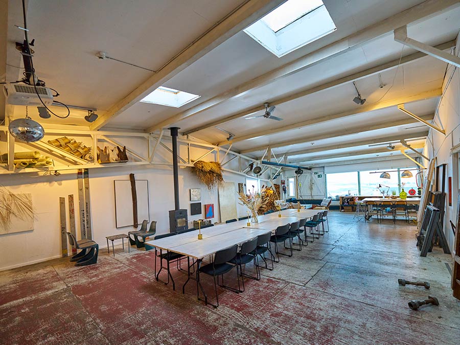 Mødelokale med havudsigt på Skabelonloftet
