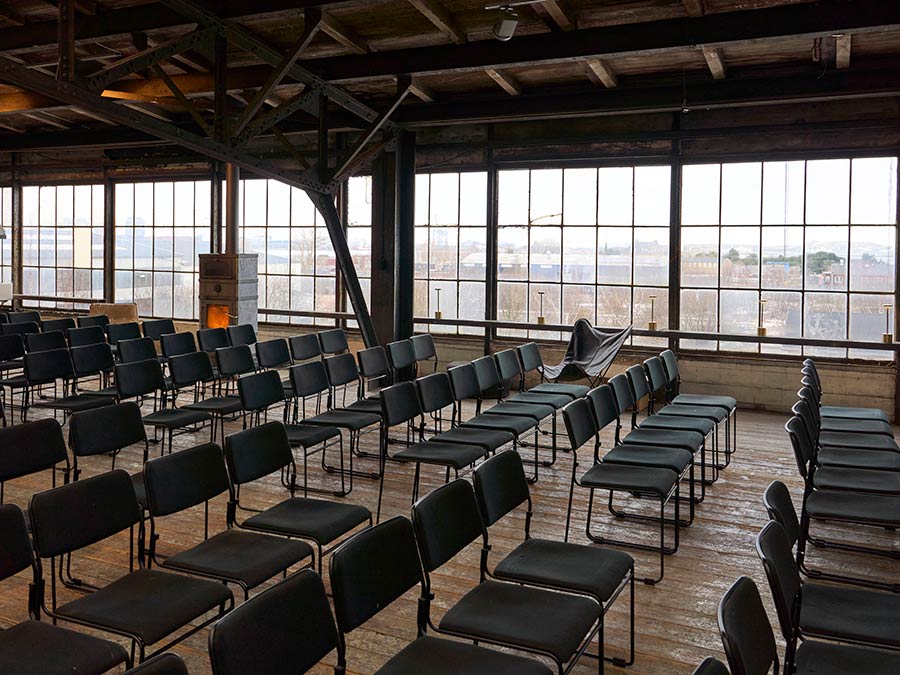 Stolerækker med havudsigt